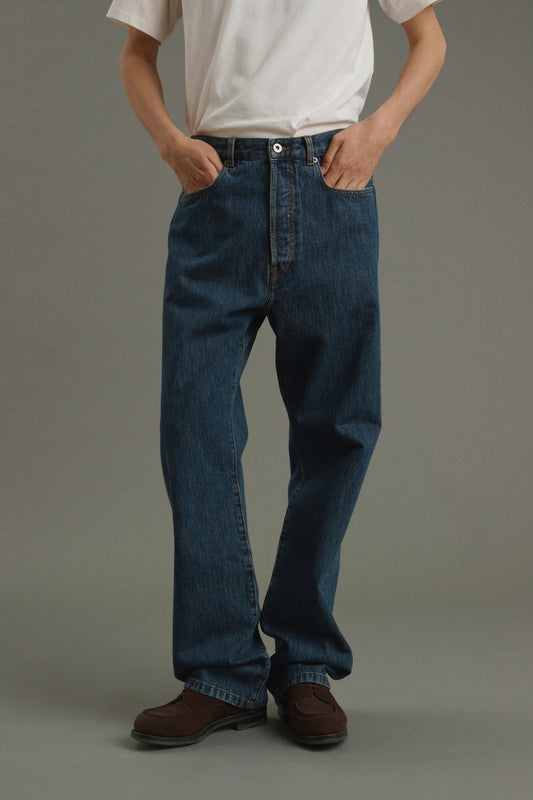 Jean Tom - Denim in verwaschenem Blau - Baumwolle - Herren