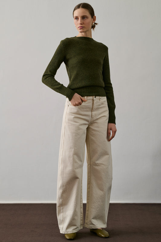 Pull Gipsy - Kaki - Laine - Femme