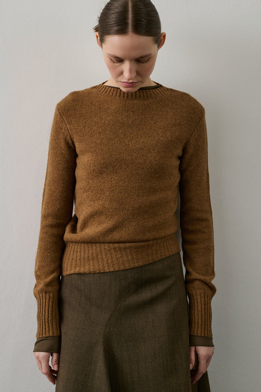 Pull Gipsy - Camel - Laine - Femme