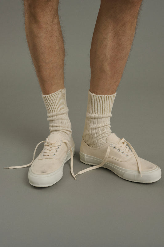 Socken Barth - Ecru - Baumwolle - Herren