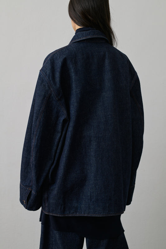 Veste Domingo - Bleu Brut - Coton - Femme