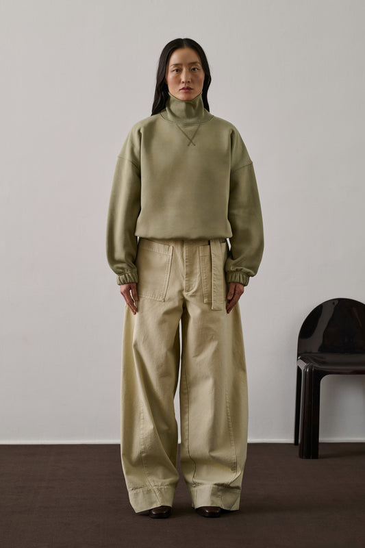 Pantalon Cody - Jaune Pâle - Coton - Femme