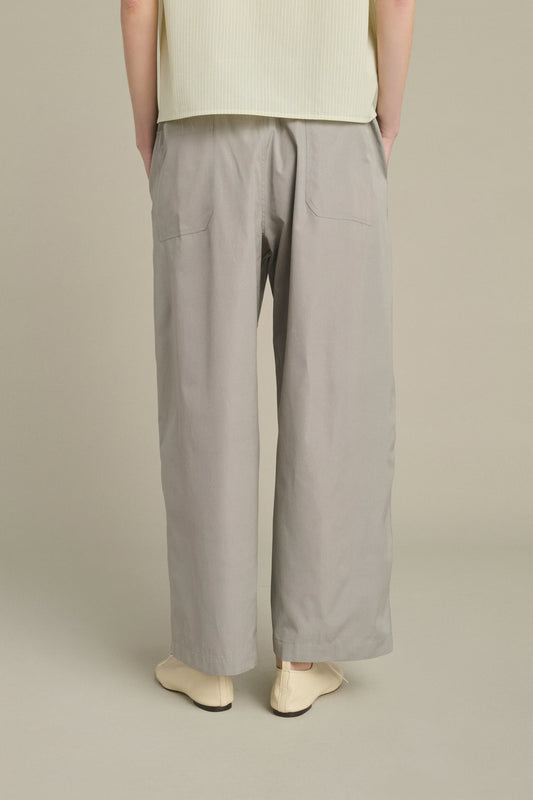 Pantalon Hugues - Gris - Coton - Femme