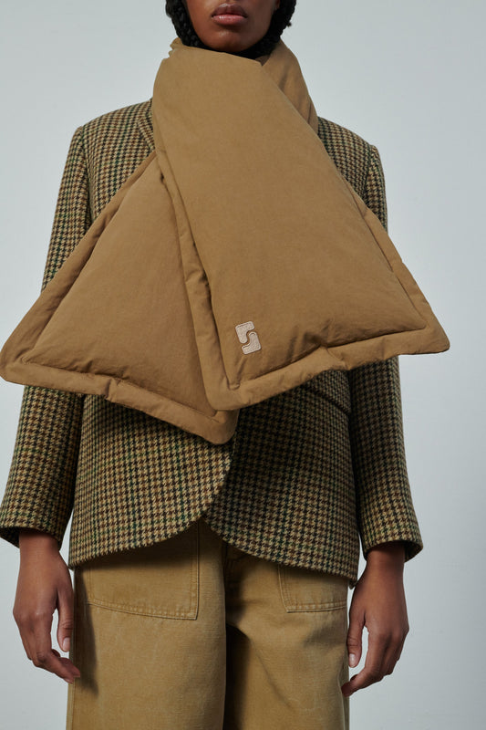 SCHAL WHITE BEIGE