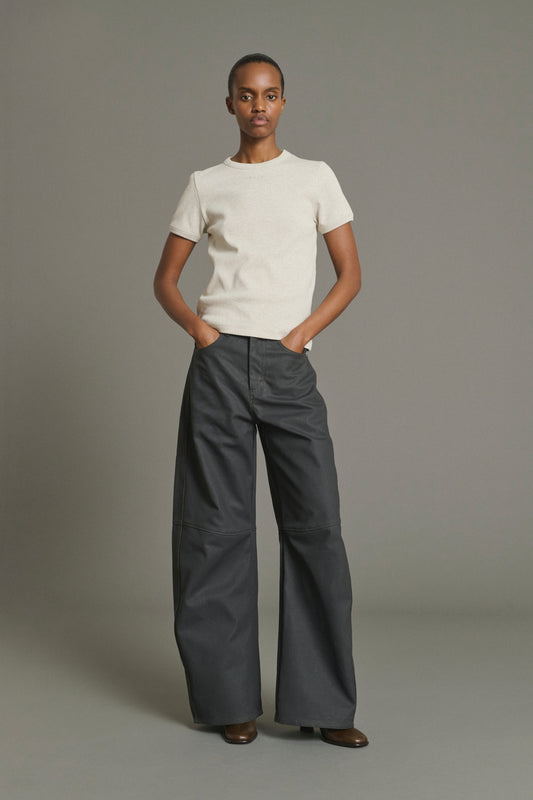 Jeans Jackson - Grau - Baumwolle - Damen