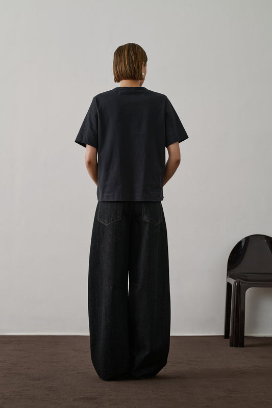 Tee-Shirt Eileen - Dark Navy - Coton - Femme