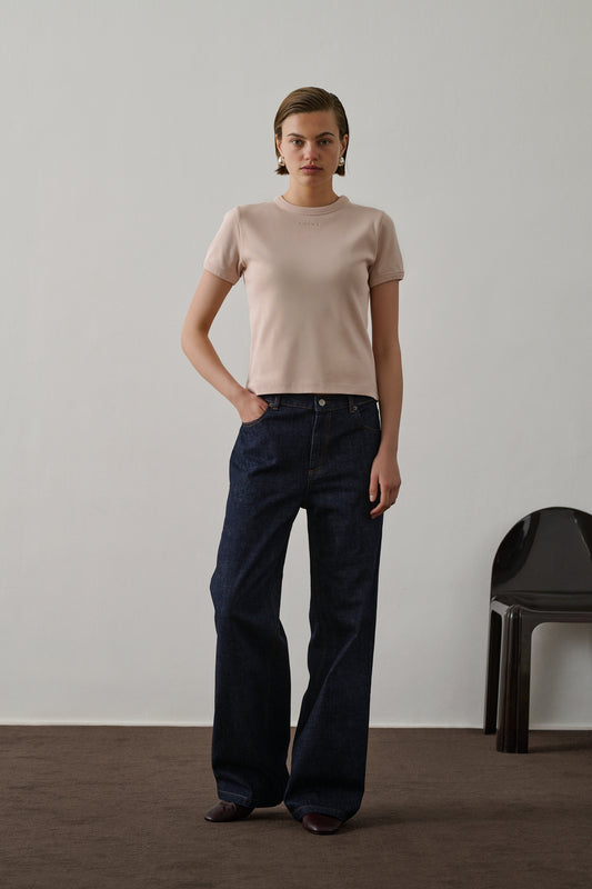 Tee-Shirt Aristide - Rose Pâle - Coton - Femme