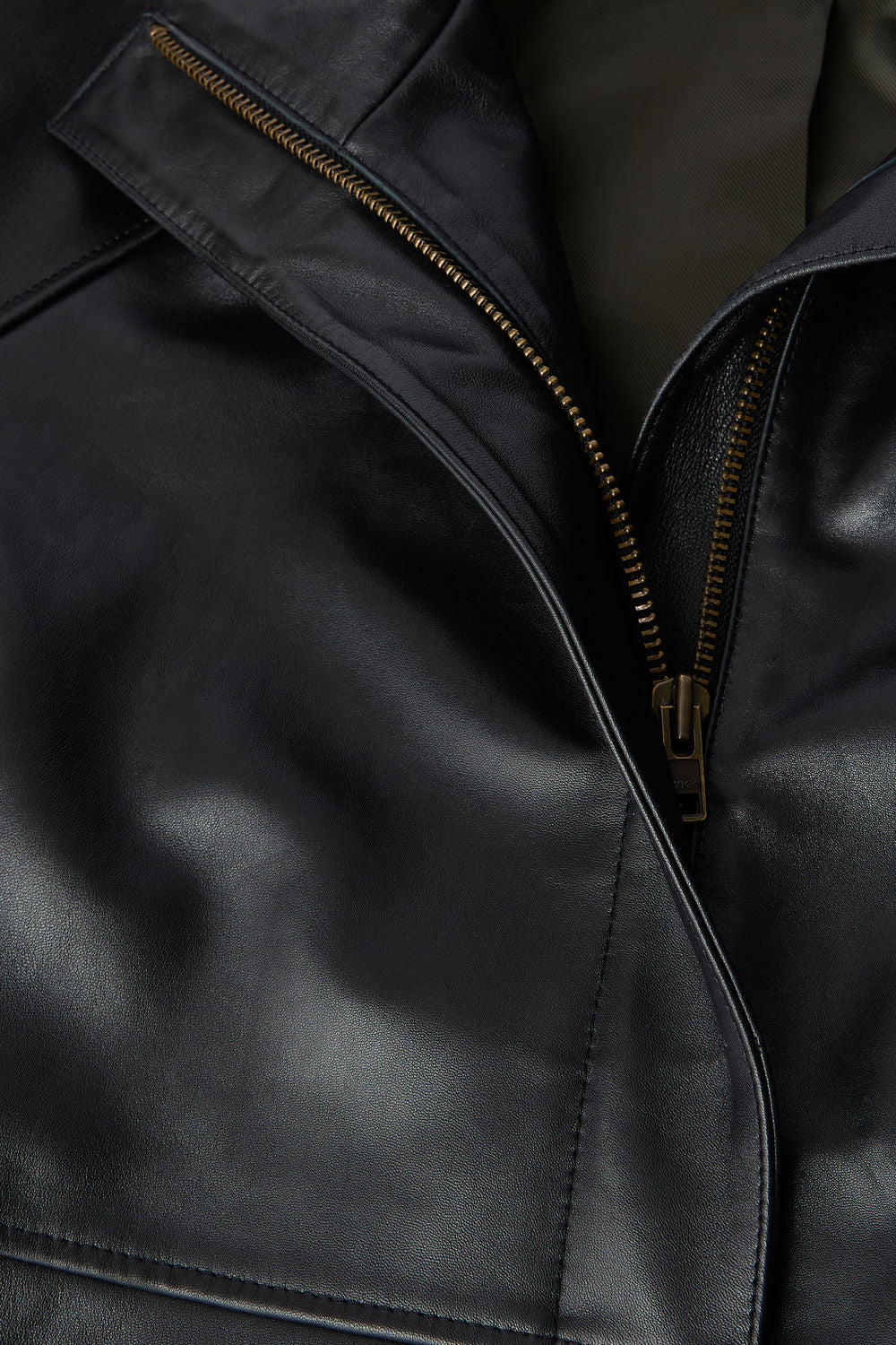 Jacke Gamma - Schwarz - Leder - Damen