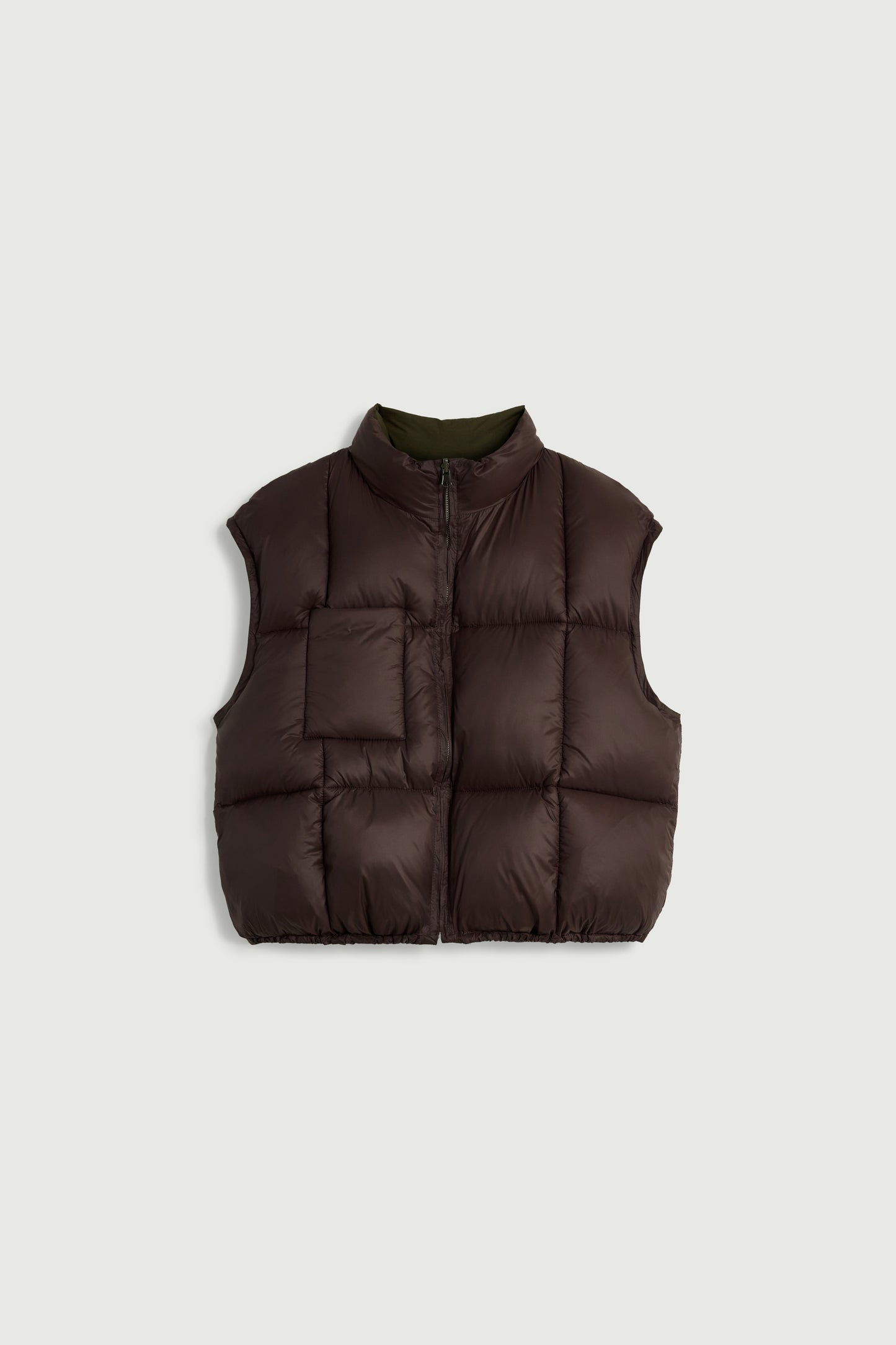Daunenjacke Jensen – Khaki – Baumwolle – Damen