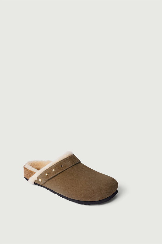 Sabots Sleepy - Miel - Cuir - Femme