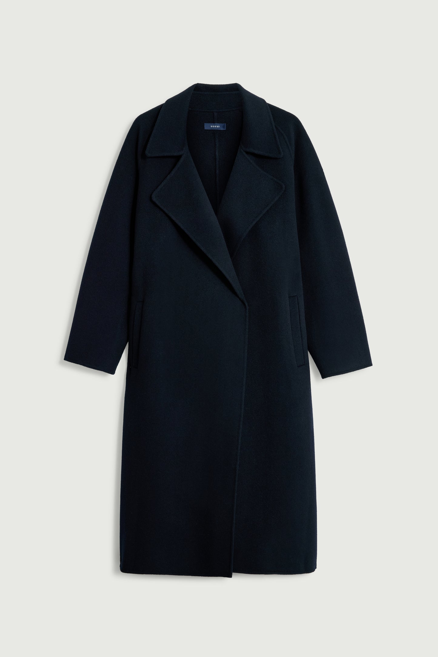 Mantel Harvard - Deep Navy - Wolle - Damen