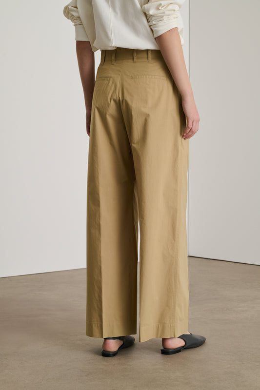 Hose Devy - Dunkles Beige - Baumwolle - Damen