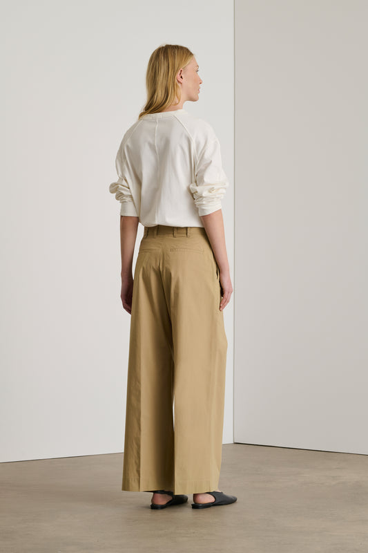 Hose Devy - Dunkles Beige - Baumwolle - Damen