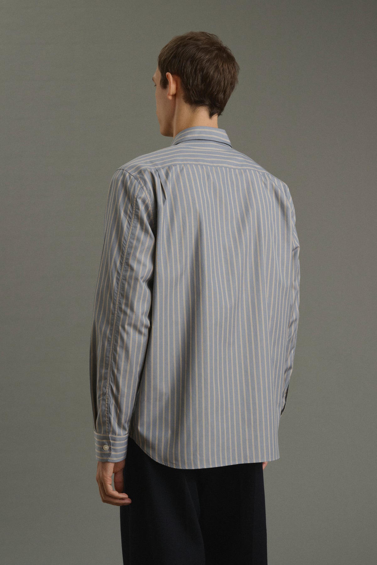 Chemise Glenn - Anthracite/Bronze - Coton - Homme