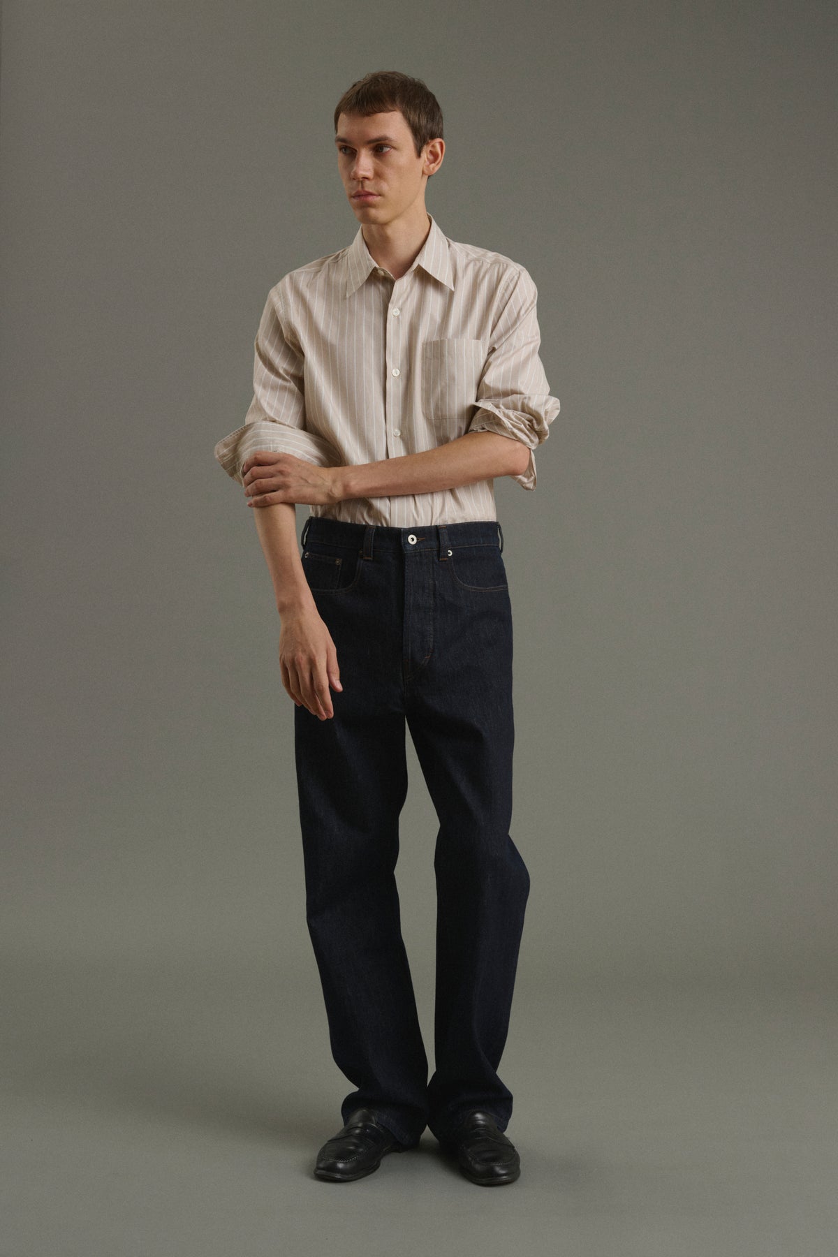Jean Tom - Bleu Brut - Coton - Homme