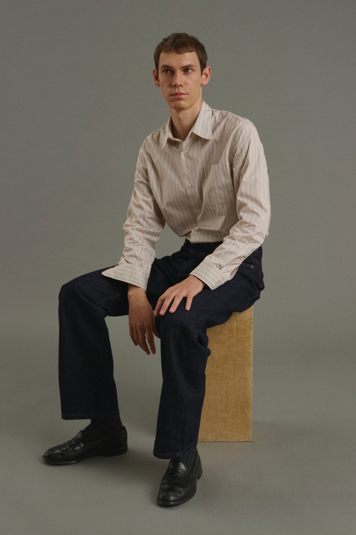 Jean Tom - Bleu Brut - Coton - Homme