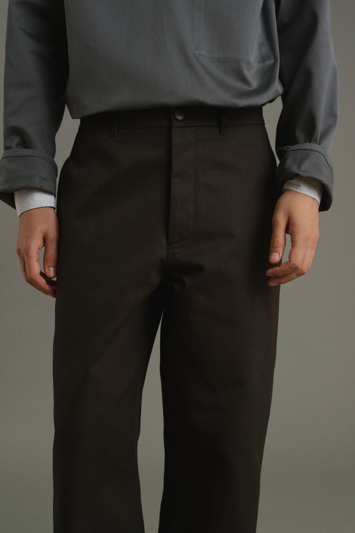 Pantalon Chet - Marron - Coton - Homme