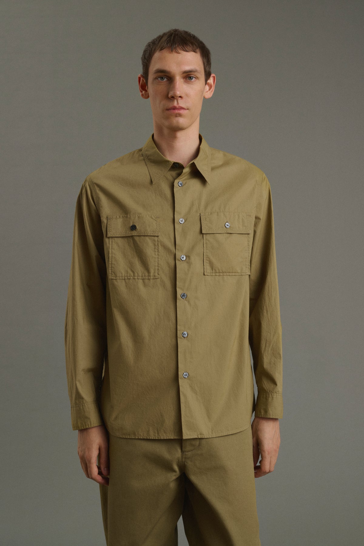Chemise Isaac - Beige - Coton - Homme