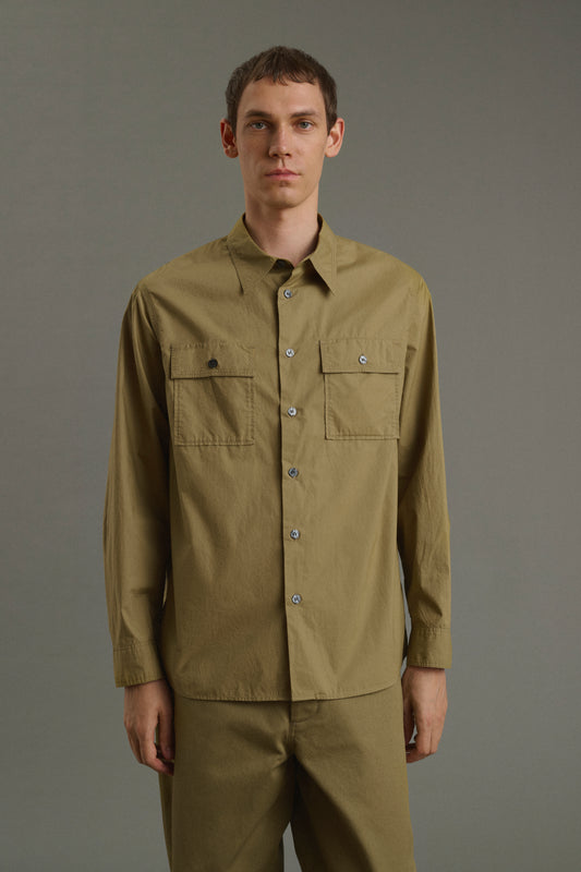 Hemd Isaac - Beige - Baumwolle - Herren
