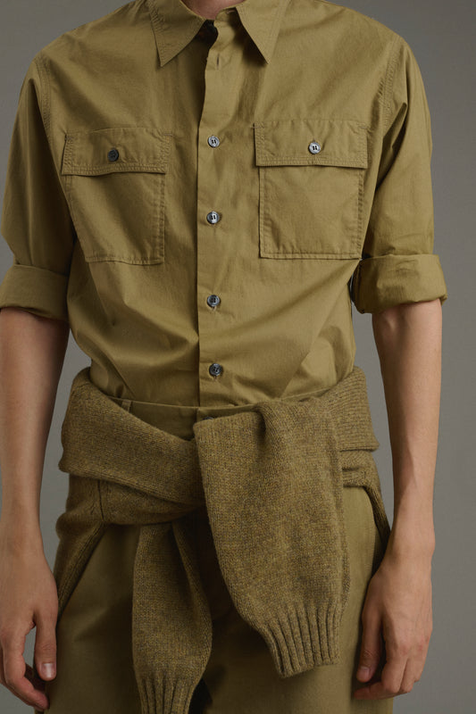 Hemd Isaac - Beige - Baumwolle - Herren