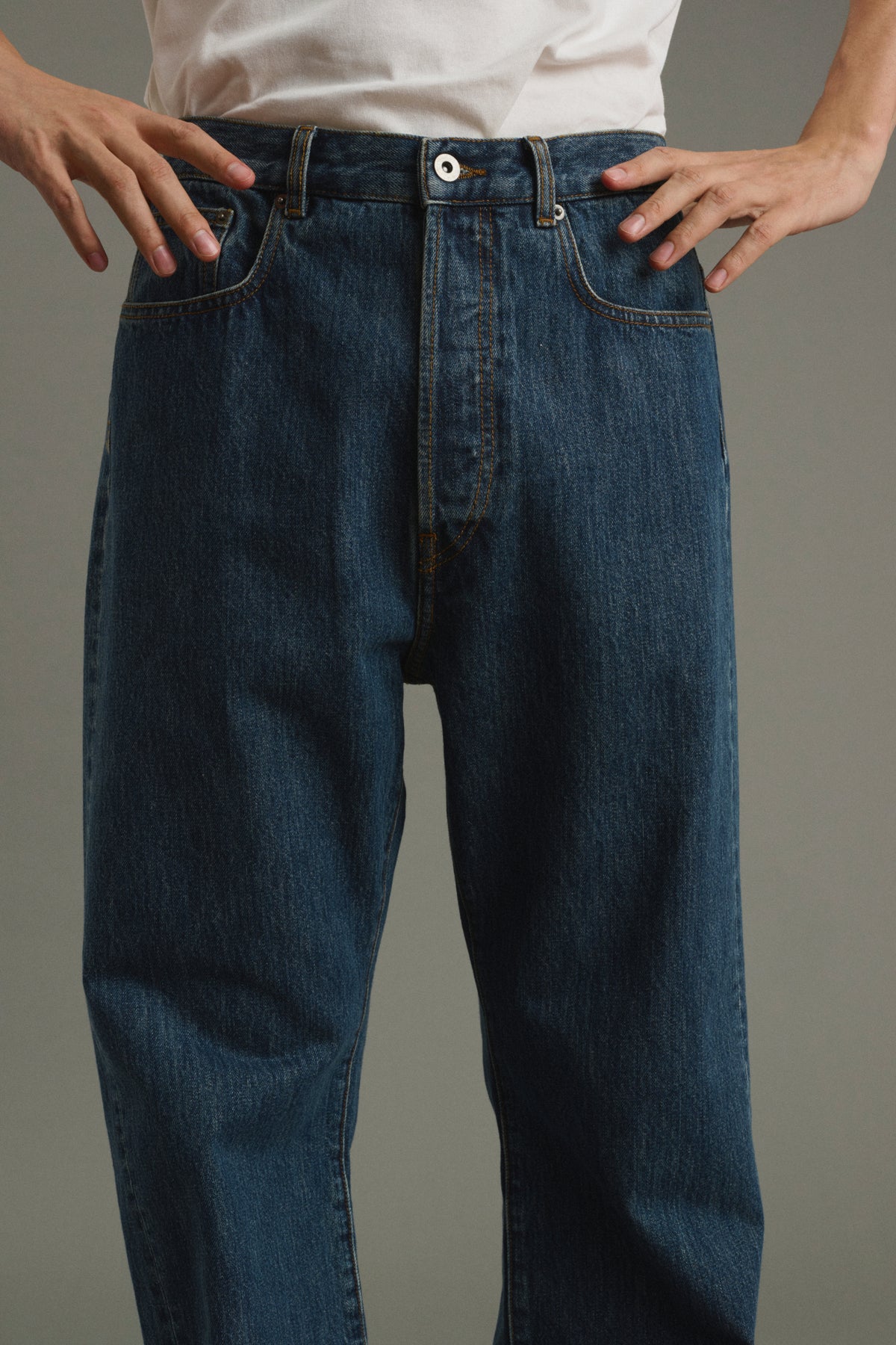 Jean Tom - Denim in verwaschenem Blau - Baumwolle - Herren vue 4