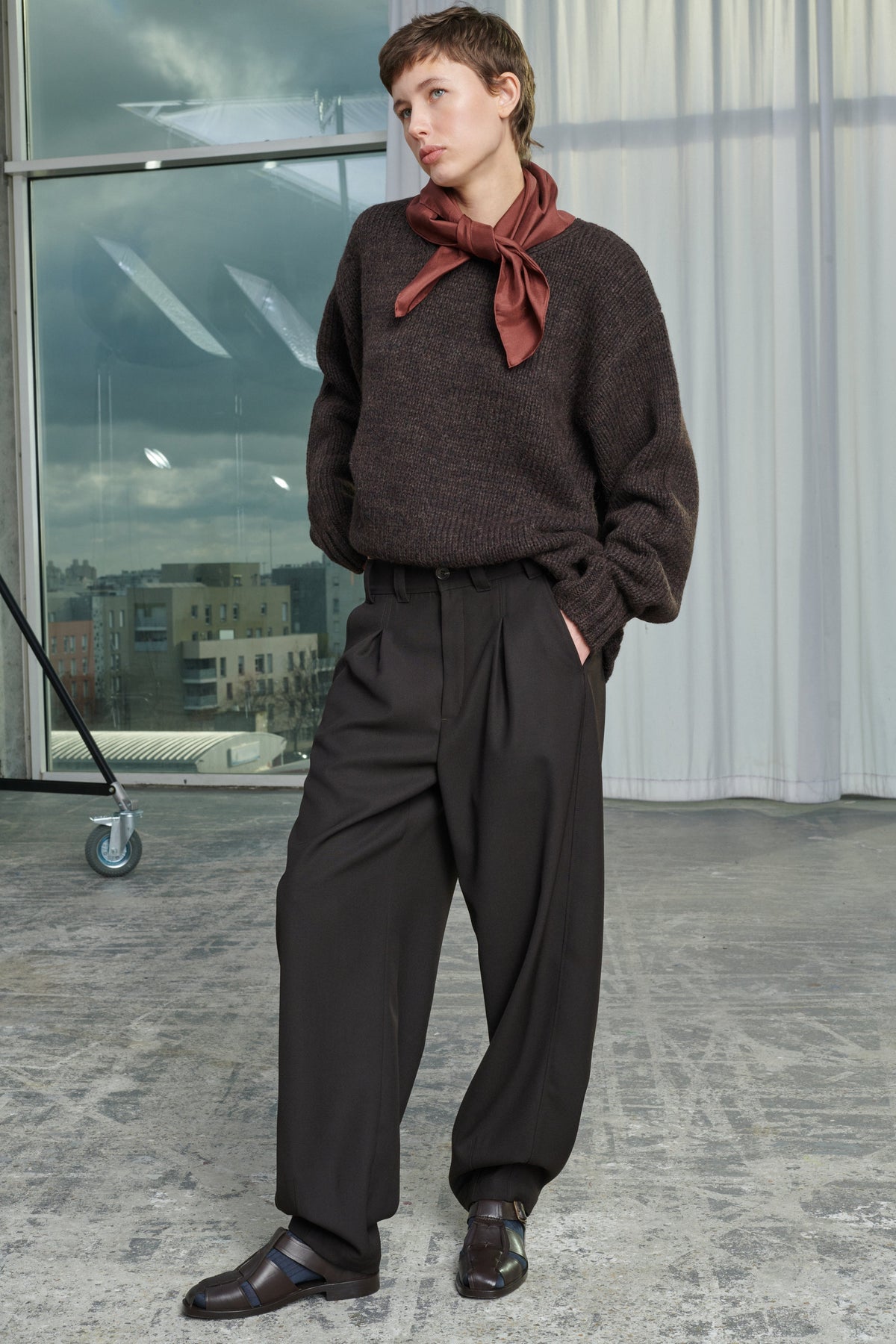 PANTALON TIMON CHARBON vue 3
