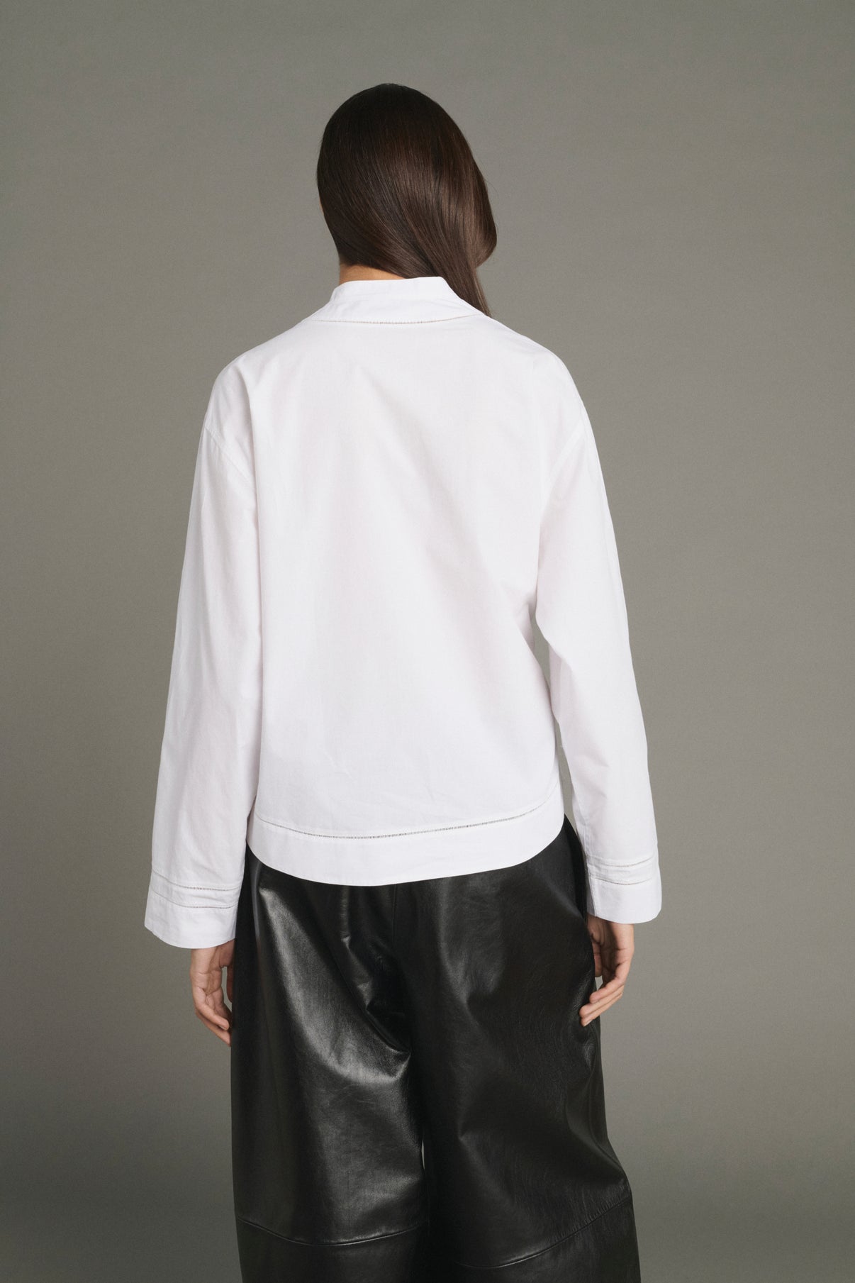 Bluse Lorraine - Weiß - Baumwolle - Damen vue 4