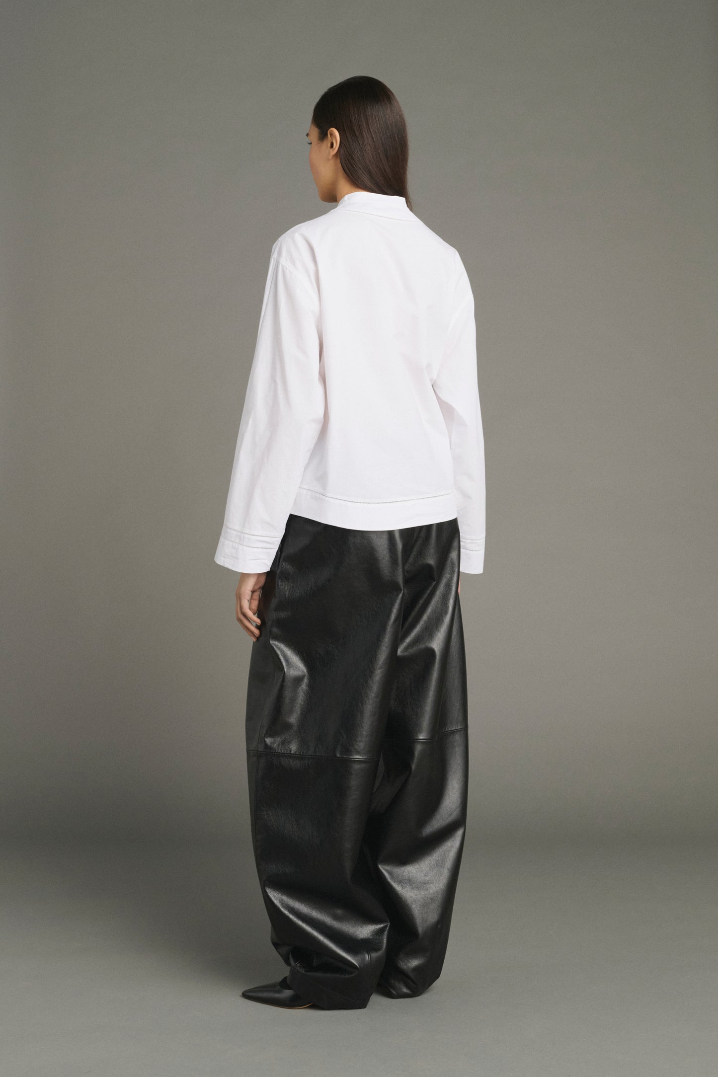 Bluse Lorraine - Weiß - Baumwolle - Damen