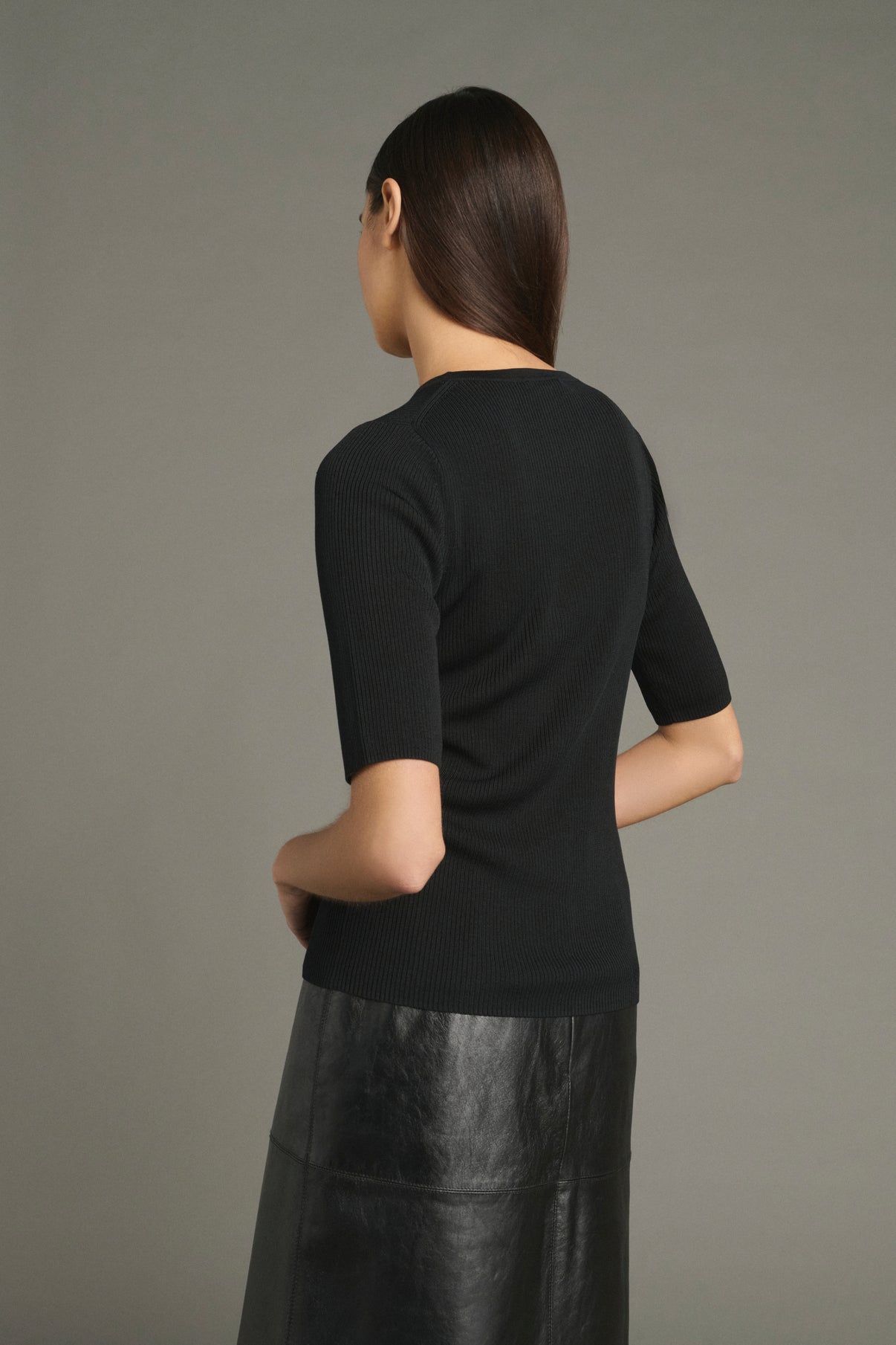 Pull Karina - Noir - Femme vue 2