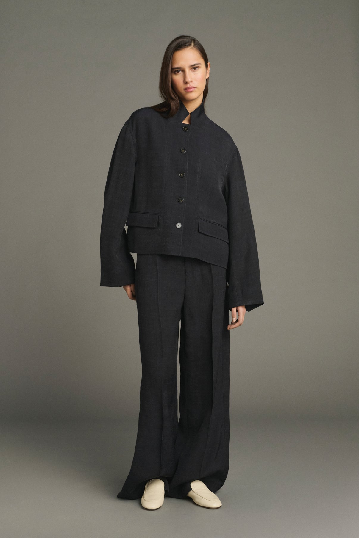 Jacke Houria - Schwarz - Damen vue 1