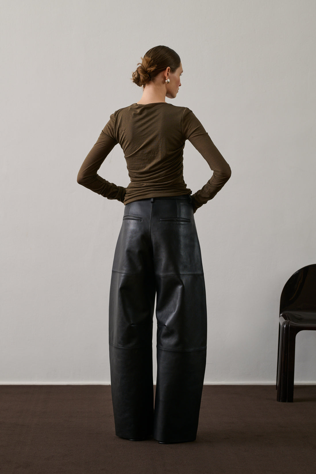 Tee-Shirt Gaia - Marron/Kaki - Coton - Femme