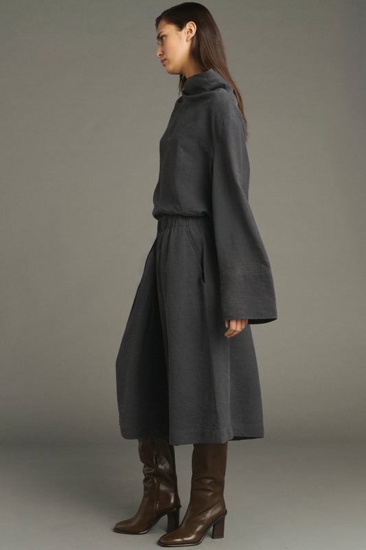 Blouse Laila - Gris Anthracite - Soie - Femme