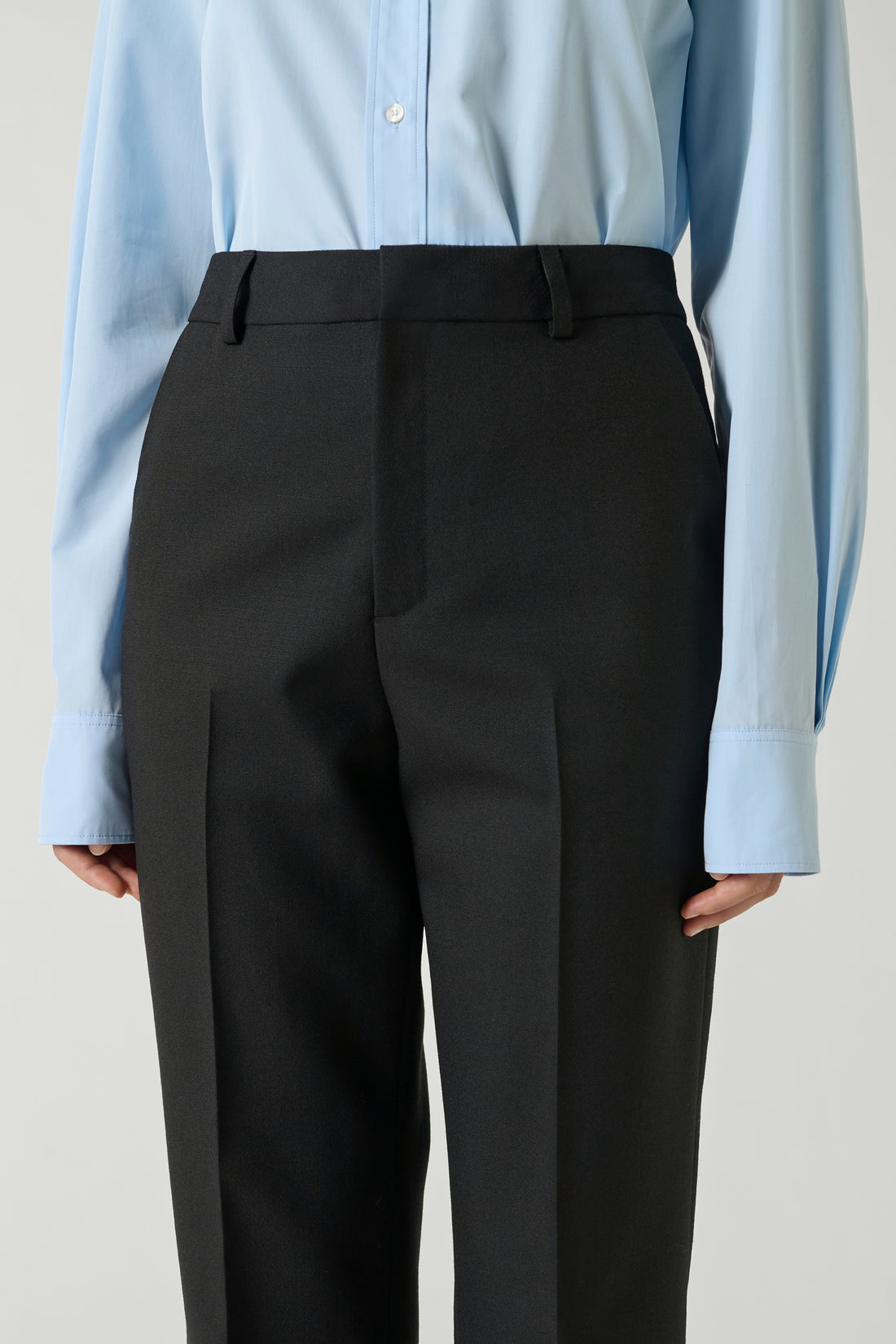 Pantalon Gabriel - Noir - Laine - Femme