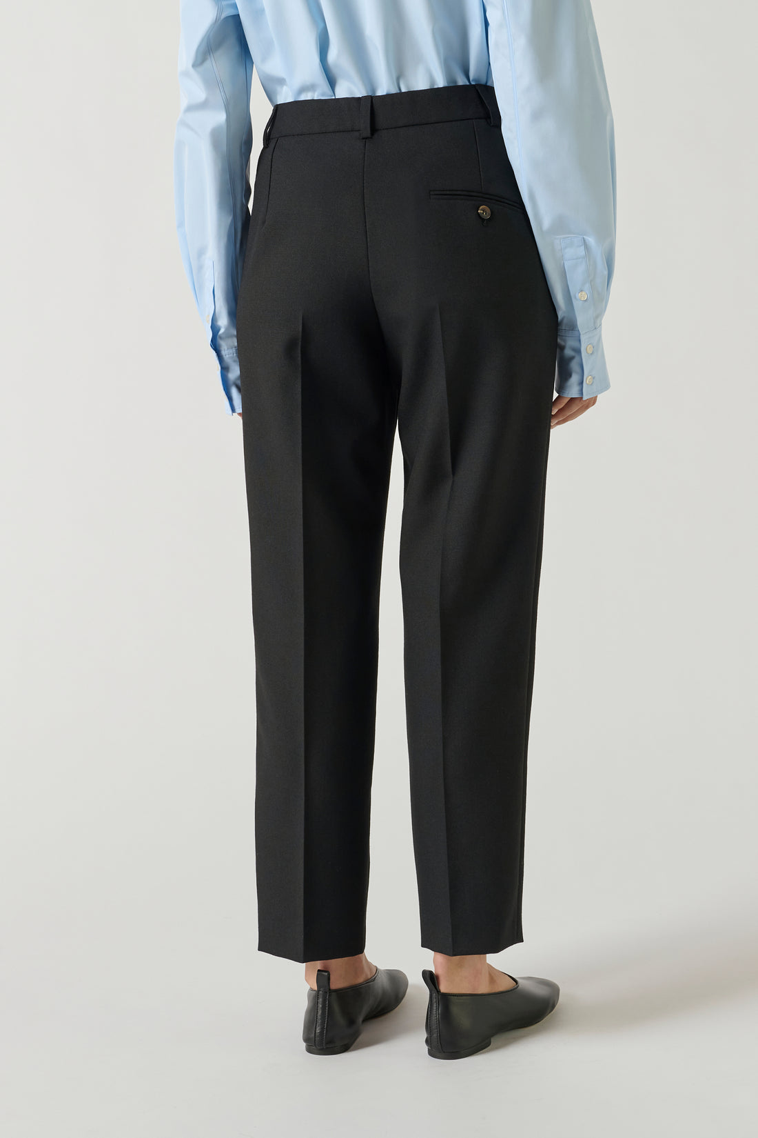 Pantalon Gabriel - Noir - Laine - Femme