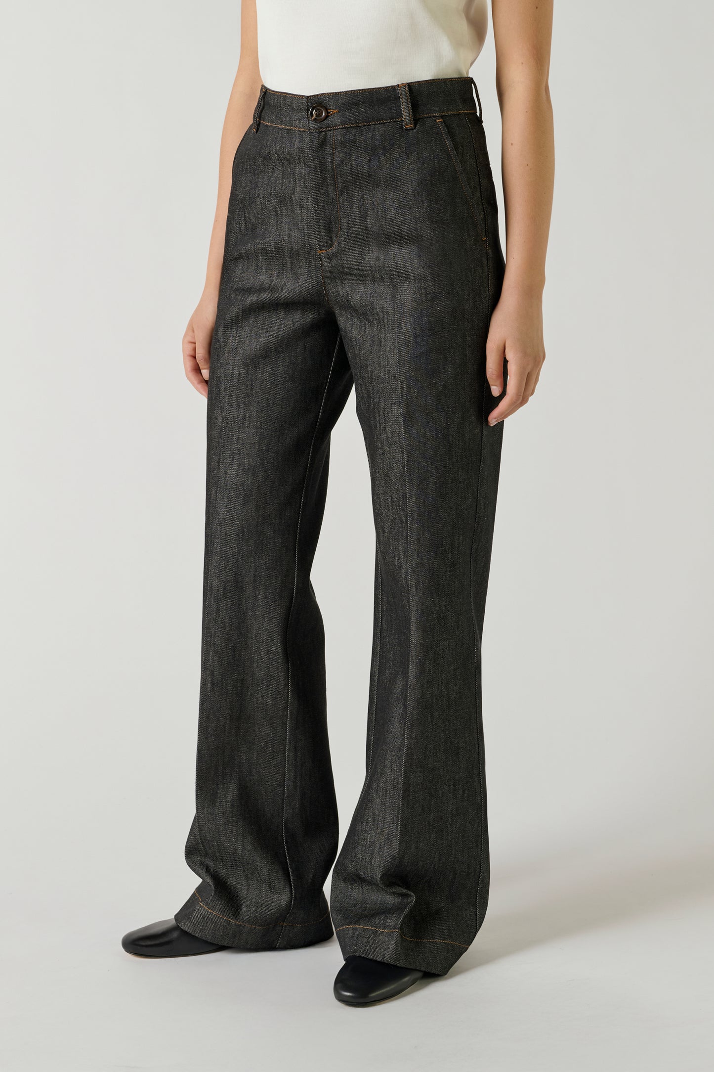 Jean California - Denim Brut Noir - Femme