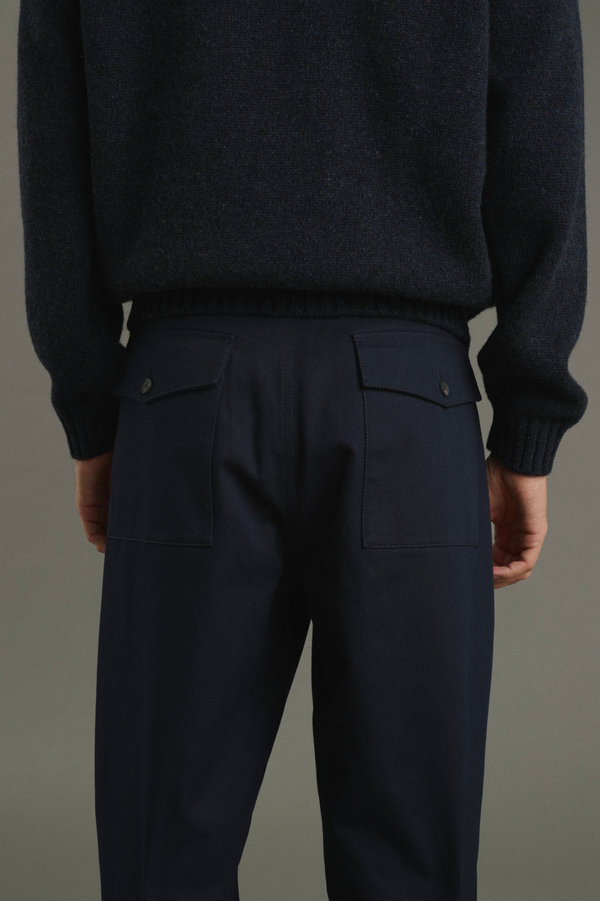 Pantalon Chet - Navy - Coton - Homme vue 5
