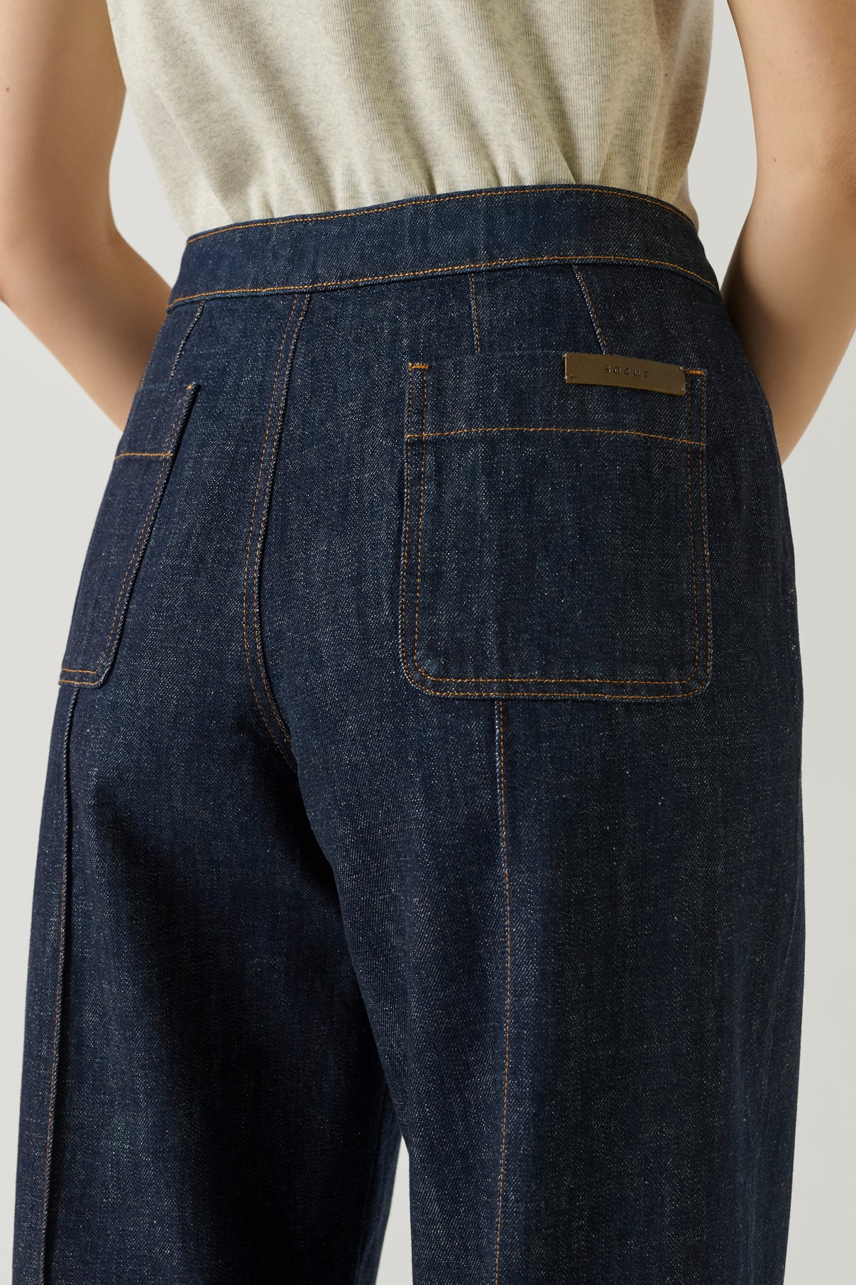 Jean Harry - Brut - Denim - Femme vue 5