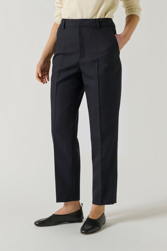Pantalon Gabriel - Navy - Laine - Femme