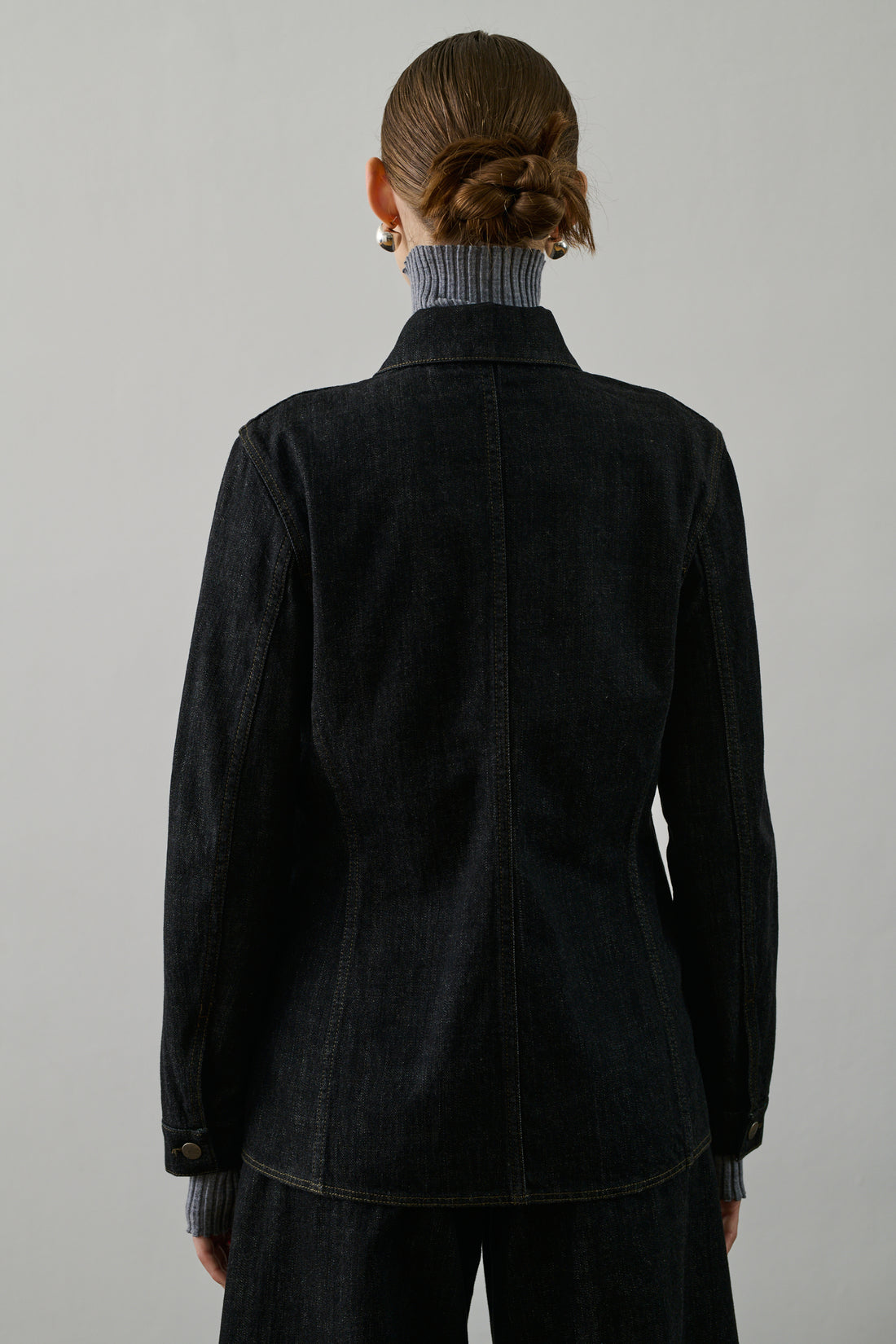 Veste Garry - Denim Brut Noir - Coton - Femme