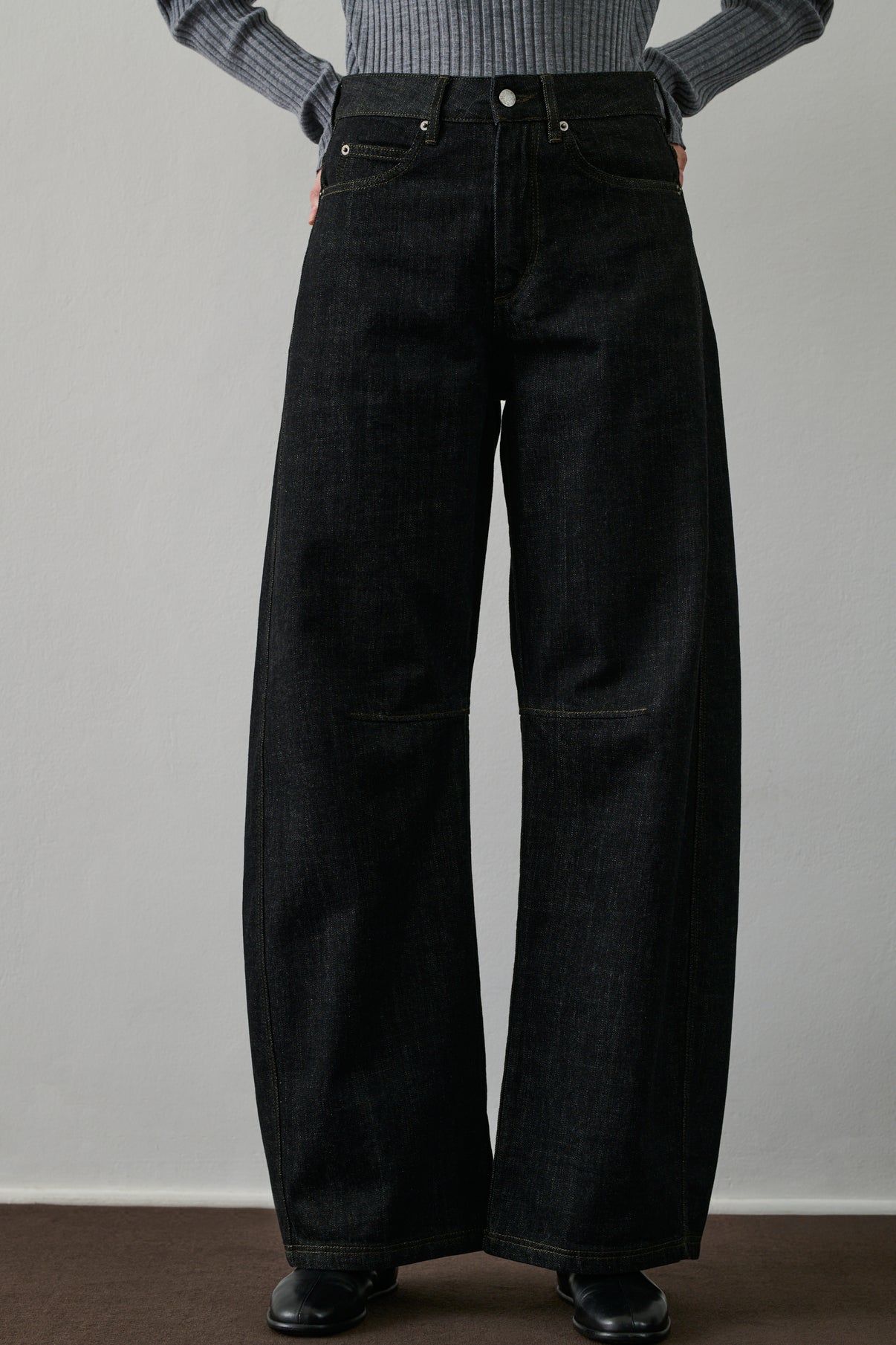 Jean Gaspard - Denim Brut Noir - Coton - Femme vue 1