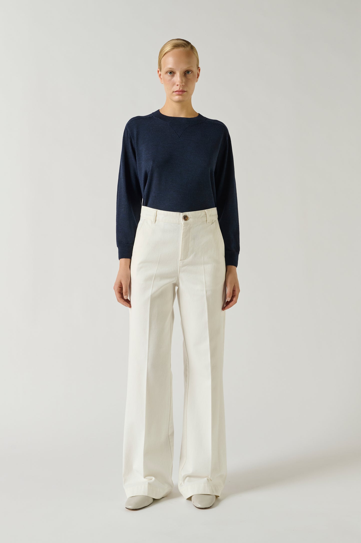 Jean California - Craie - Coton - Femme