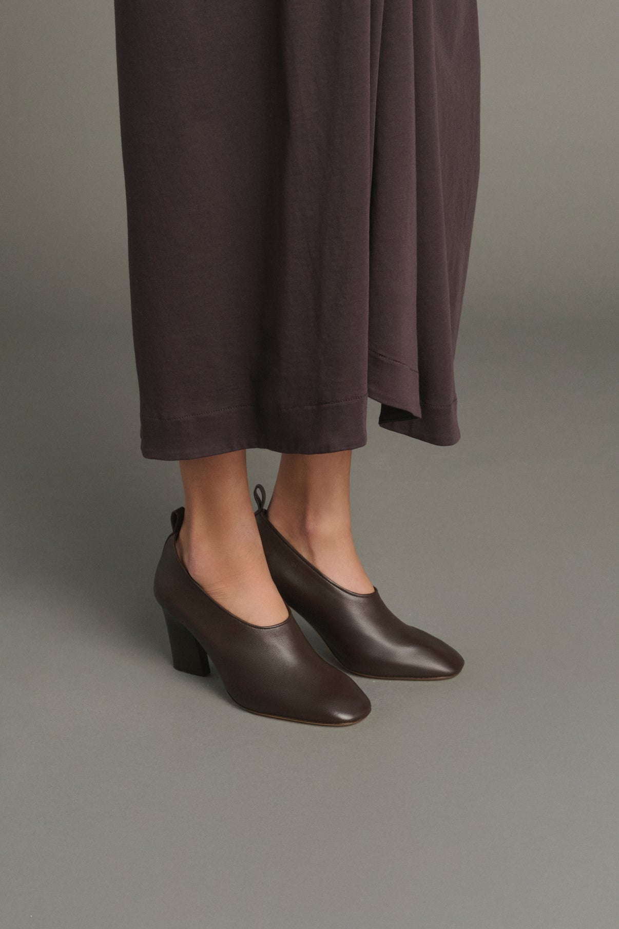 Escarpins Thea - Marron Chaud - Cuir - Femme vue 2