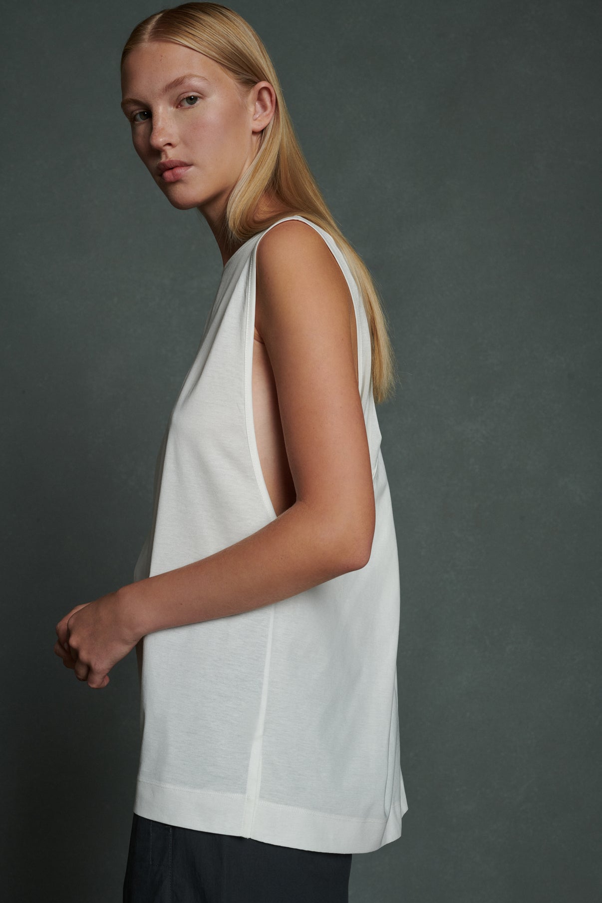 Tee-Shirt Amaya - Blanc - Coton - Femme vue 3