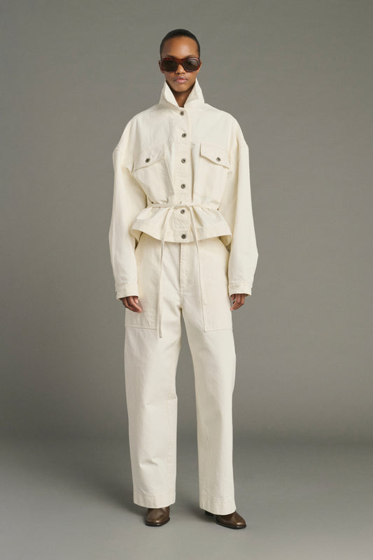 Jeans Kurt - Écru - Baumwolle - Damen