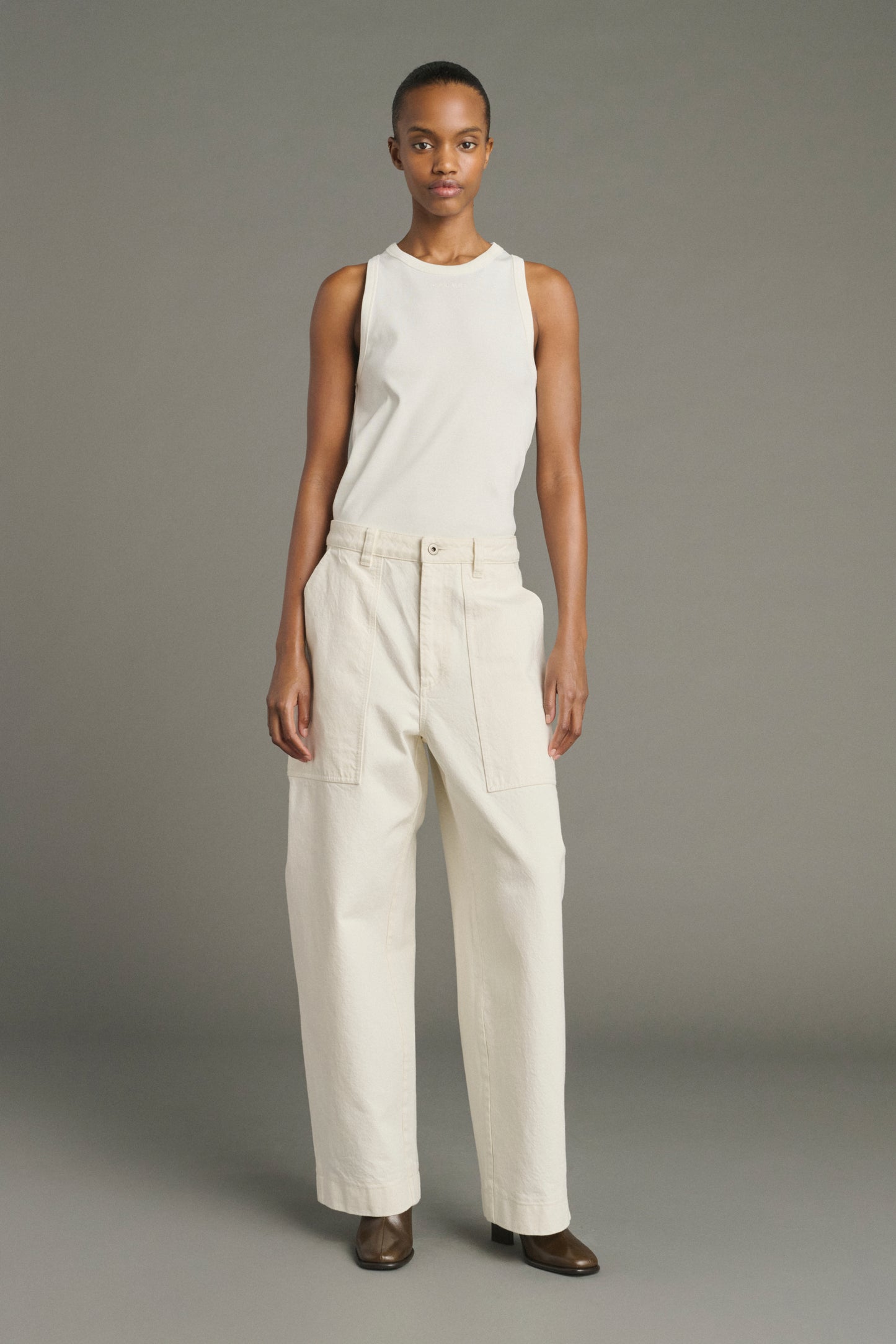 Jeans Kurt - Écru - Baumwolle - Damen