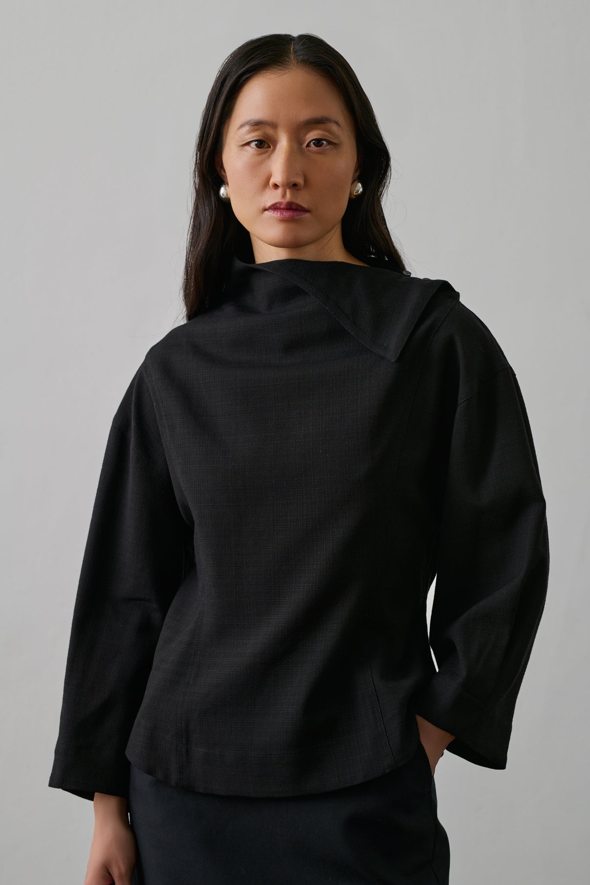 Blouse Figari - Noir - Femme vue 1