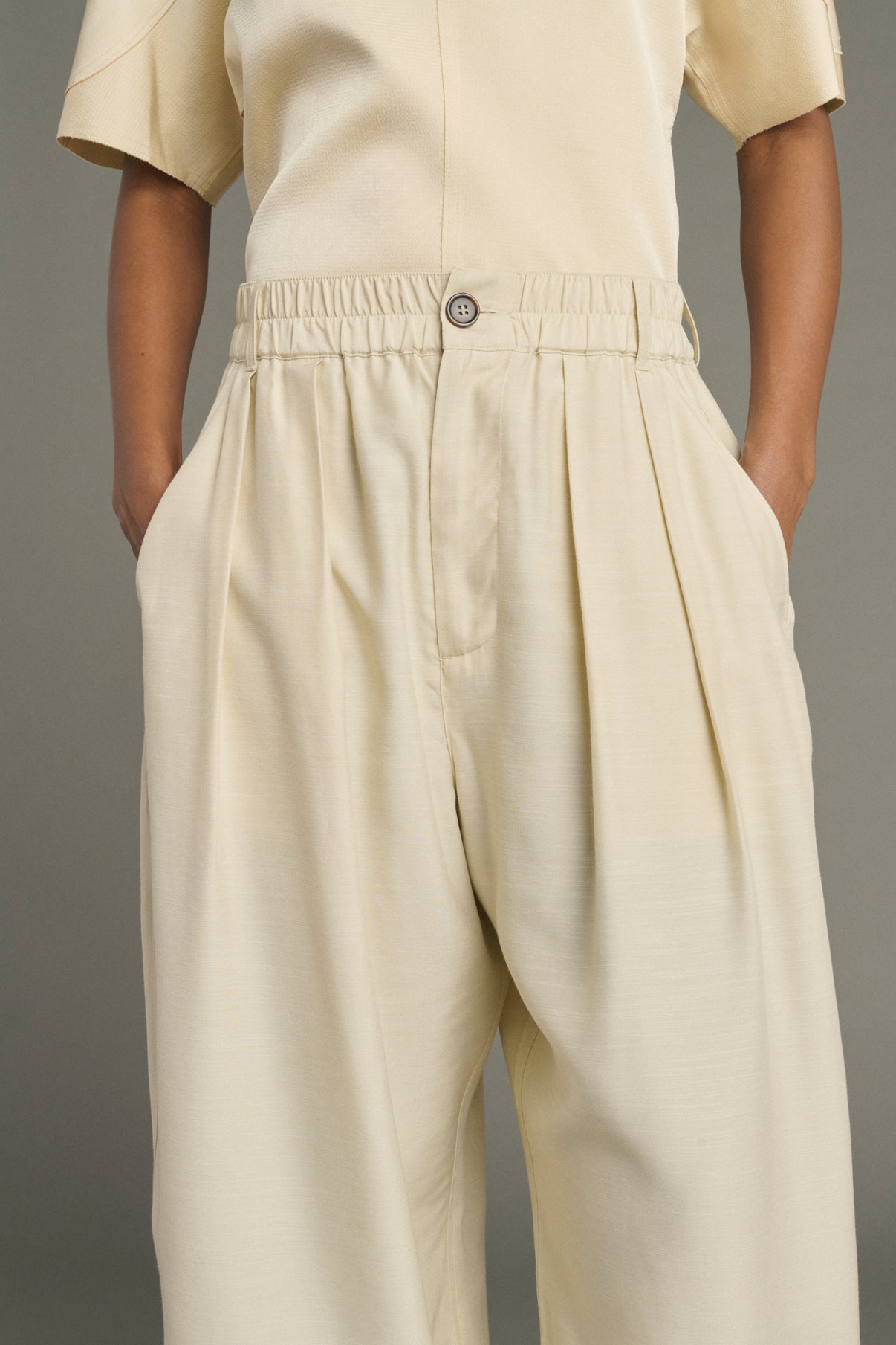 Hose Vernon - Écru - Damen vue 5