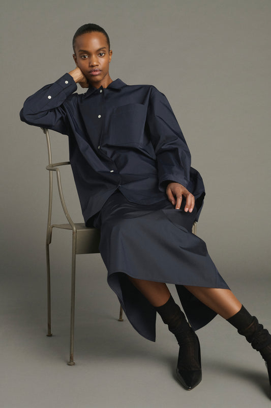 Hemd Kita – Navy – Damen