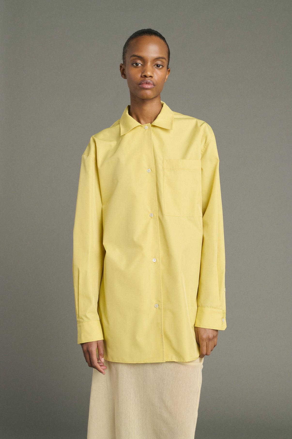 Kita shirt - Yellow/Beige - Women vue 3