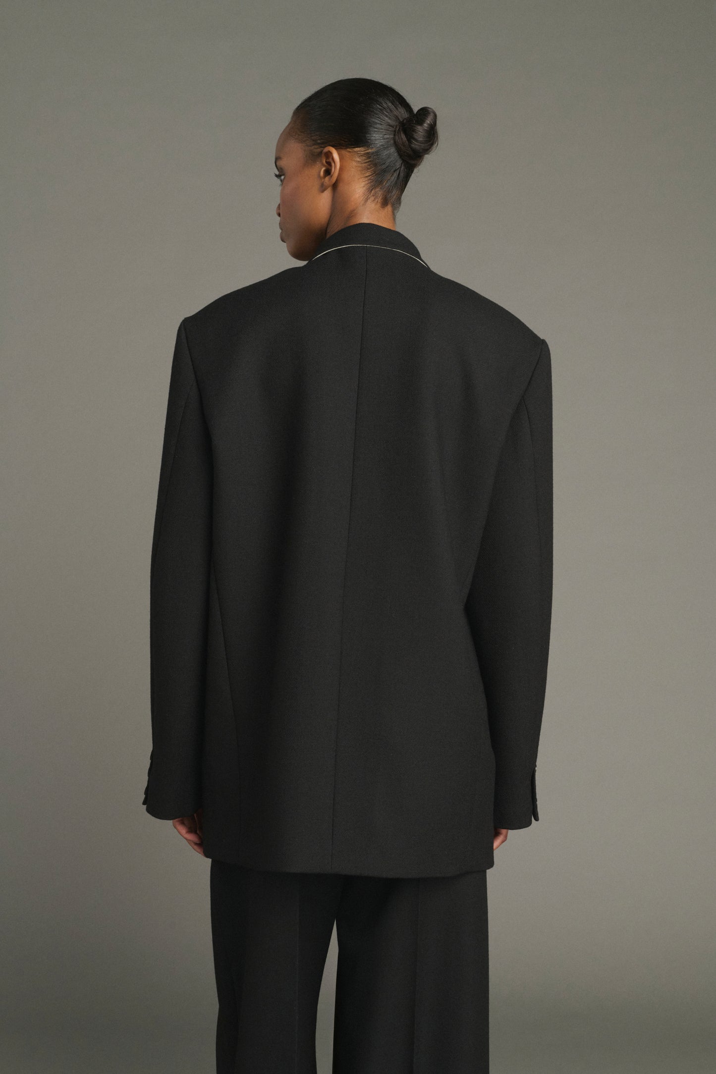 Manteau Lars - Noir - Laine - Femme